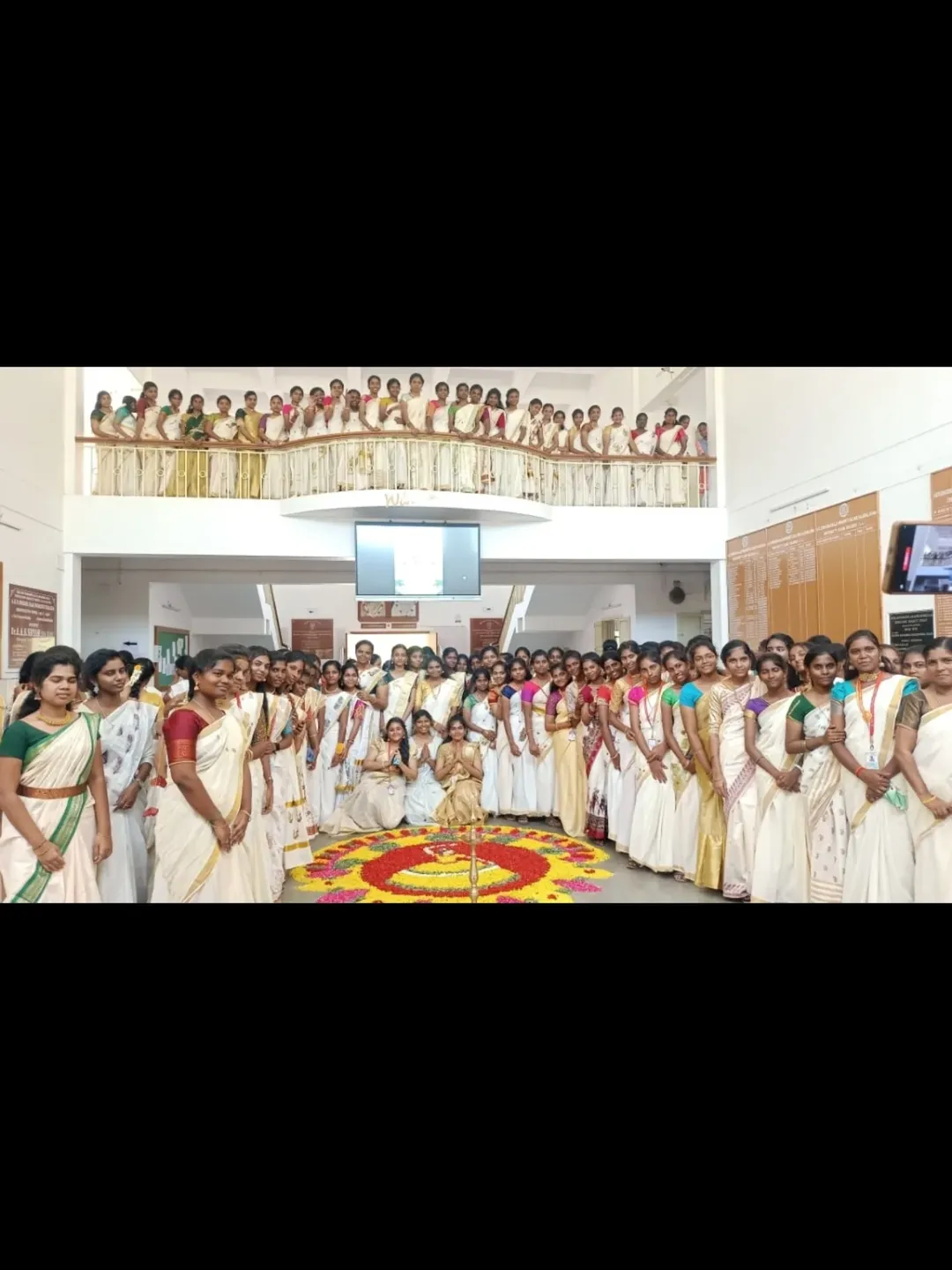 Onam Celebration Poo Kolam Image 2